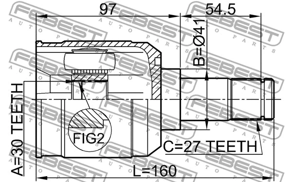 Joint Kit, drive shaft