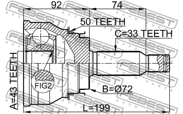 Joint Kit, drive shaft
