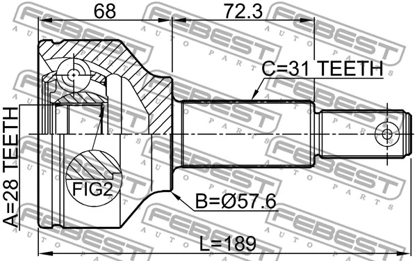 Joint Kit, drive shaft