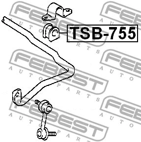 Mounting, stabiliser bar