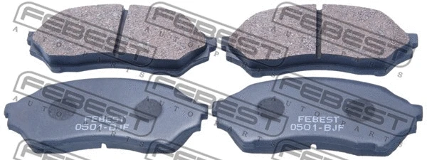 Brake Pad Set, disc brake (0501-BJF)