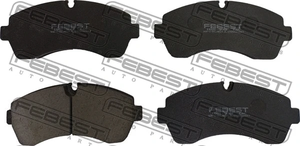 Brake Pad Set, disc brake (1601-906F)