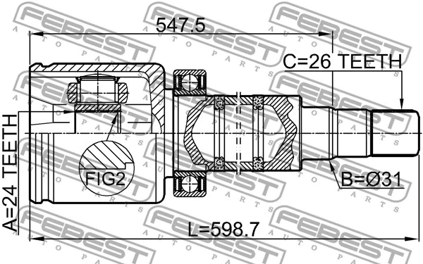 Joint Kit, drive shaft