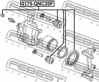 Repair Kit, brake caliper