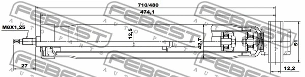 Shock Absorber (05656587R)