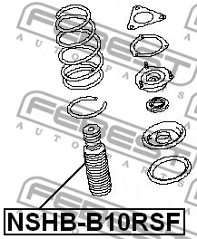 Protective Cap/Bellow, shock absorber