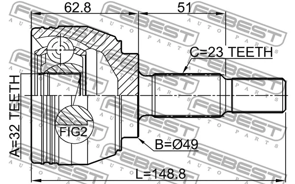Joint Kit, drive shaft