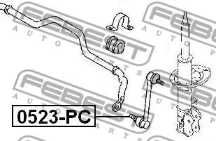 Link/Coupling Rod, stabiliser bar