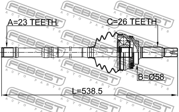 Joint Kit, drive shaft