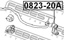 Link/Coupling Rod, stabiliser bar