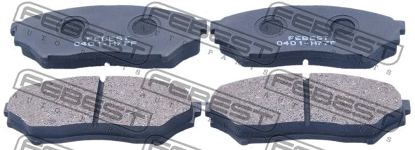 Brake Pad Set, disc brake (0401-H77F)