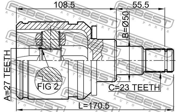 Joint Kit, drive shaft