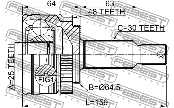 Joint Kit, drive shaft