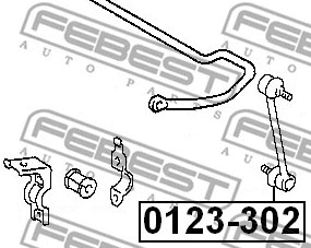 Link/Coupling Rod, stabiliser bar