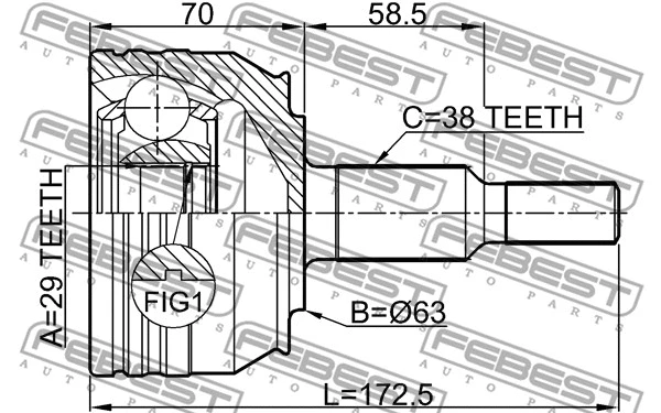 Joint Kit, drive shaft