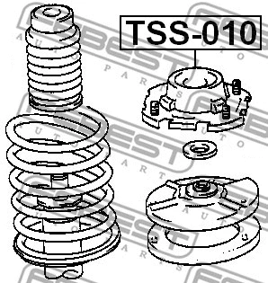 Suspension Strut Support Mount