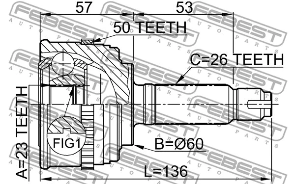 Joint Kit, drive shaft
