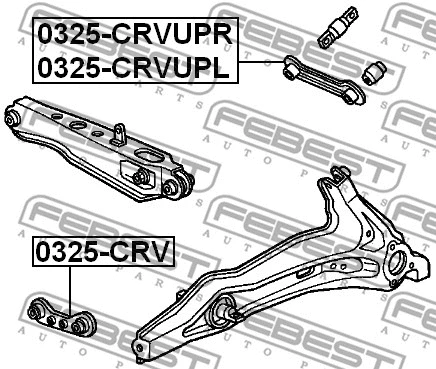 Control/Trailing Arm, wheel suspension