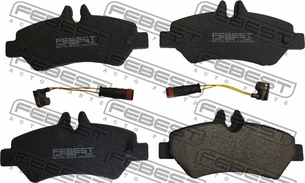 Brake Pad Set, disc brake (1601-906R)