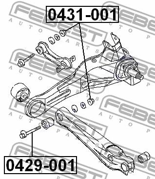 Caster Shim, axle beam