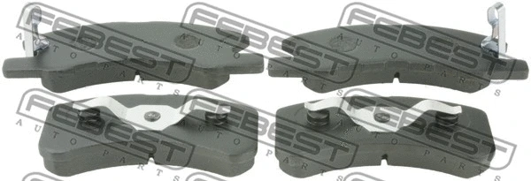 Brake Pad Set, disc brake (0401-A05AF)