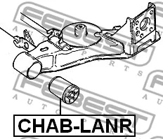 Bushing, axle beam