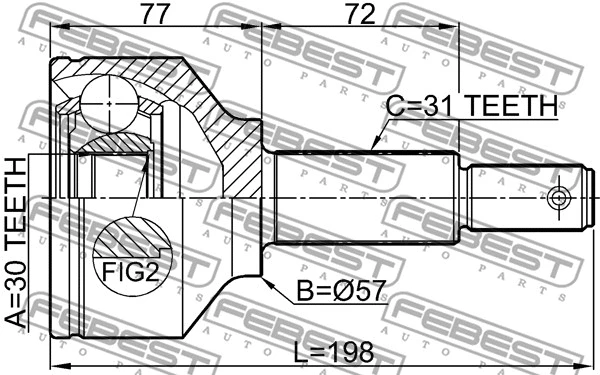 Joint Kit, drive shaft