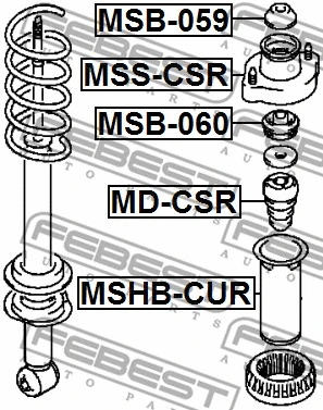Protective Cap/Bellow, shock absorber