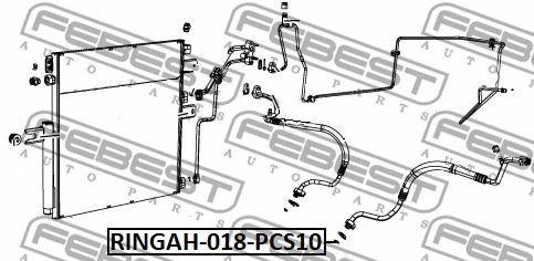 Sealing Ring, coolant line
