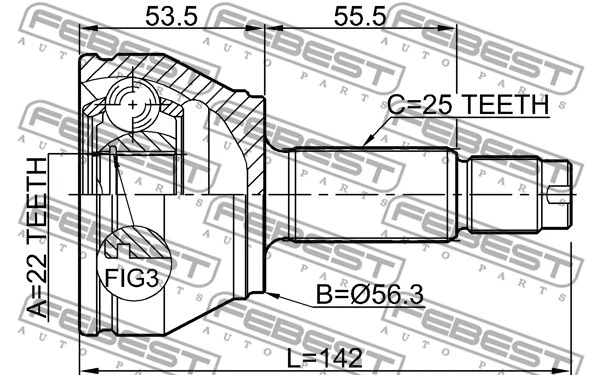 Joint Kit, drive shaft
