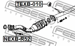 Mounting Kit, exhaust system