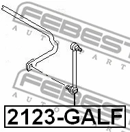 Link/Coupling Rod, stabiliser bar