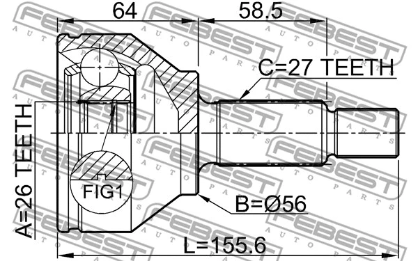 Joint Kit, drive shaft