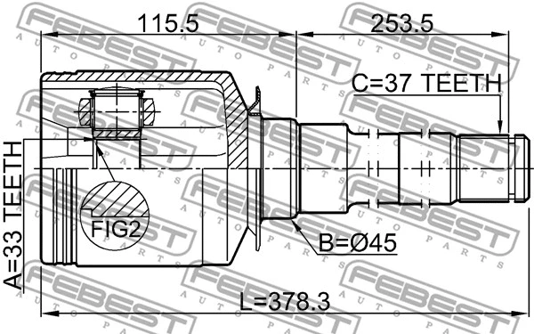 Joint Kit, drive shaft