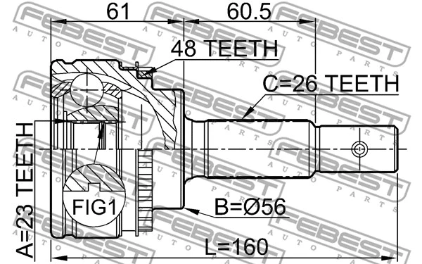 Joint Kit, drive shaft