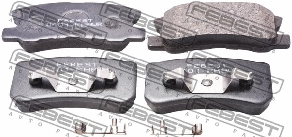 Brake Pad Set, disc brake (0401-KH8WR)