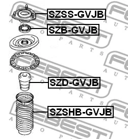 Rubber Buffer, suspension