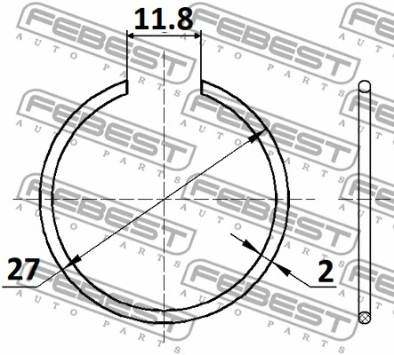 Mounting Set, drive shaft bellow