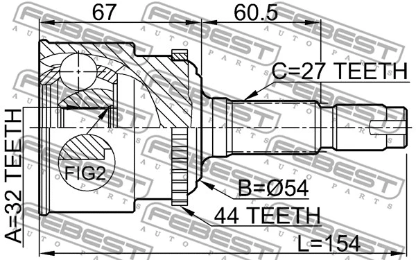 Joint Kit, drive shaft
