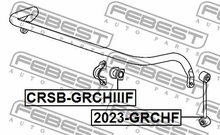 Mounting, stabiliser bar