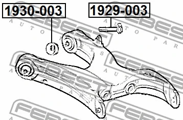 Caster Shim, axle beam