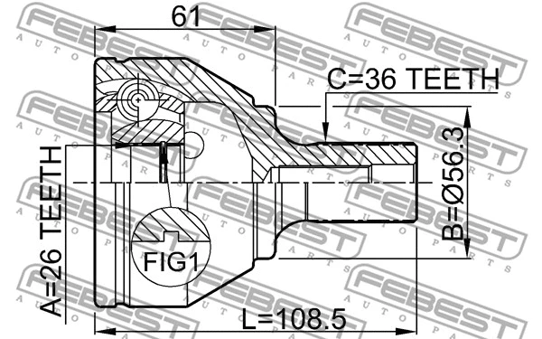 Joint Kit, drive shaft