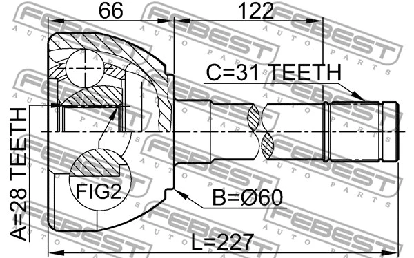 Joint Kit, drive shaft