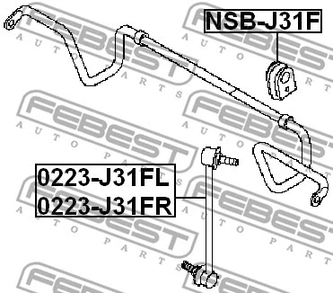 Link/Coupling Rod, stabiliser bar