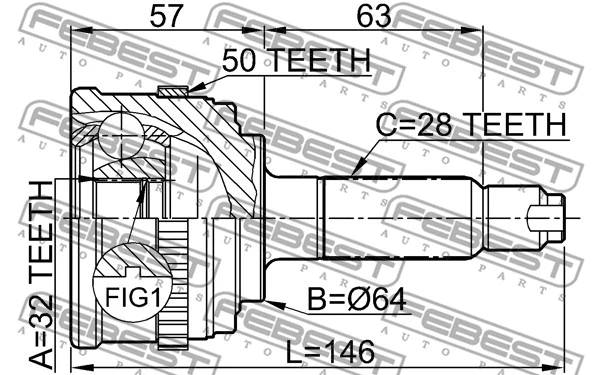 Joint Kit, drive shaft