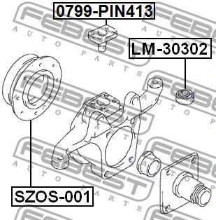 Repair Kit, steering knuckle