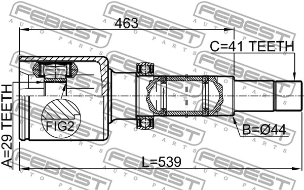 Joint Kit, drive shaft