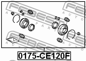 Repair Kit, brake caliper