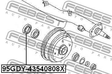 Seal Ring, wheel hub