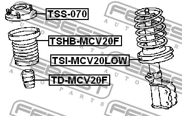 Suspension Strut Support Mount